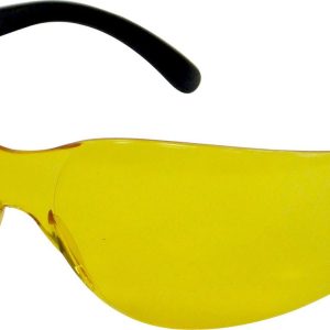 Amber Frameless Safety Glasses