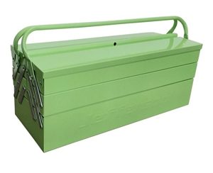 5 Tray Cantilever Tool Box - High Visibility