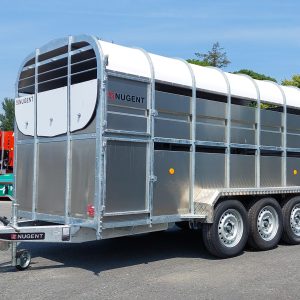 Nugent 14FT Tri-Axle Livestock Trailer