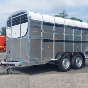 Nugent 12FT Tandem Axle Livestock Trailer