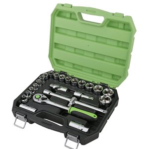 24 Piece 1/2" Drive Socket Set