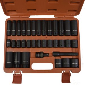 34 Piece 1/2" Impact Socket Set