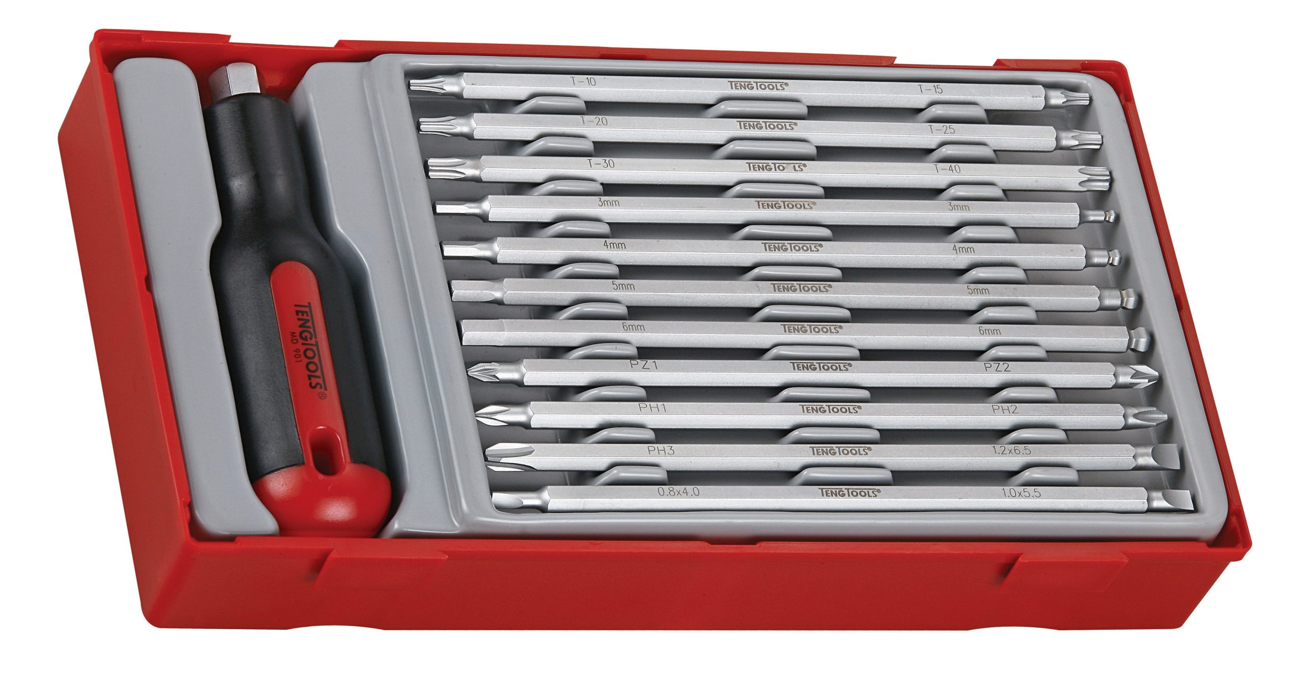 12 PIECE INTERCHANGEABLE SCREWDRIVER SET