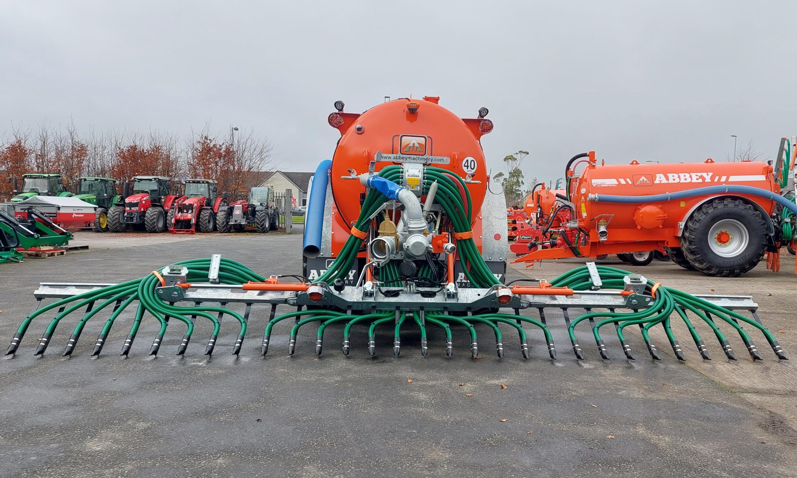 Abbey 2500R Premium Plus c/w 7.7m Agri-Pro Trailing Shoe