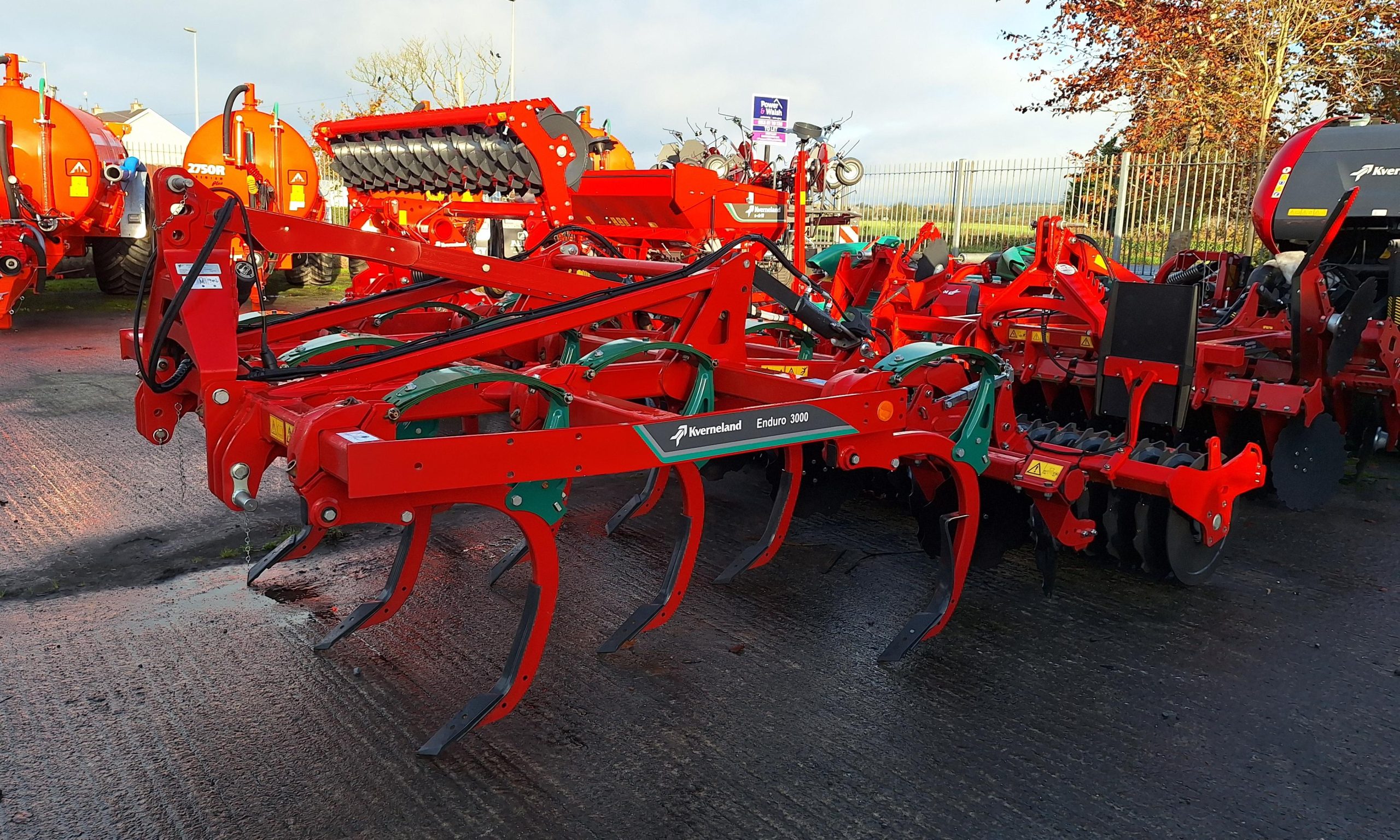 Kverneland 3m Enduro 10 legCultivator