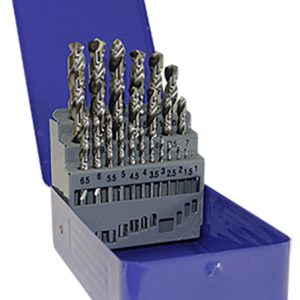 HSS Fully Ground 25 Piece Drill Bit Set
