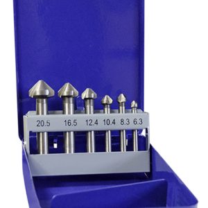 6 Piece HSS Counter Sink Set