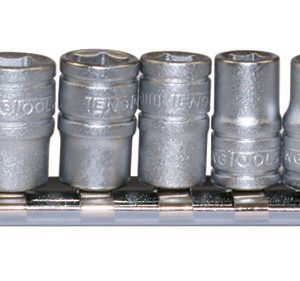 1/4" 12 PIECE REGULAR SOCKET CLIP RAIL