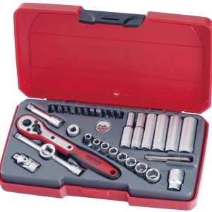 35 PIECE 1/4" DRIVE AF SOCKET SET