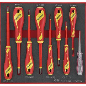 9 PIECE INSULATED SCREWDRIVER SET