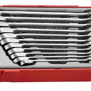 11 PIECE RATCHETING SPANNER SET