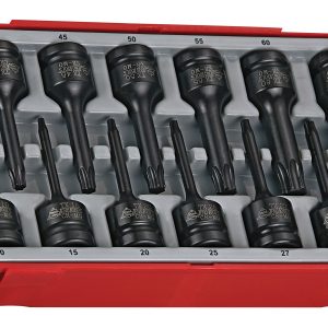 12 PIECE 1/2" DRIVE IMPACT TX BIT SOCKET SET
