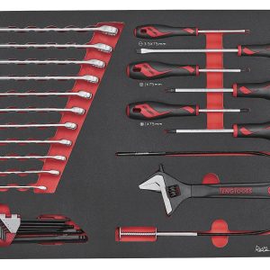 SPANNER AND SCREWDRIVER SET 28PCS