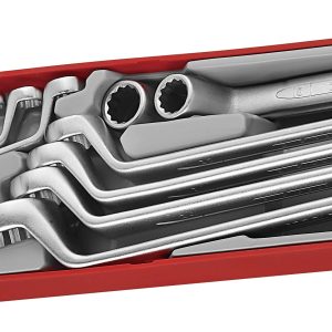 11 PIECE DOUBLE RING SPANNER SET