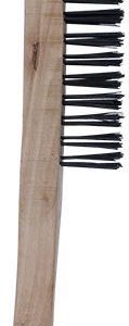 Wooden Handle Mild Steel Wire Brush
