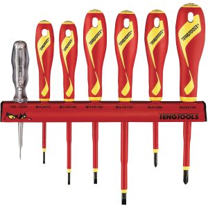 7 PIECE INSULATED SCREWDRIVER RACK