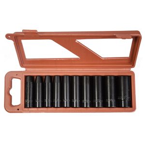 10 Piece 1/2" Deep Impact Socket Set