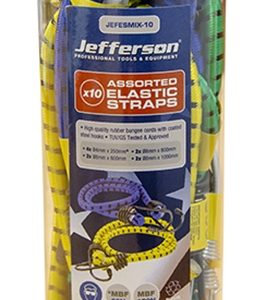 10 Piece Assorted Elastic Straps