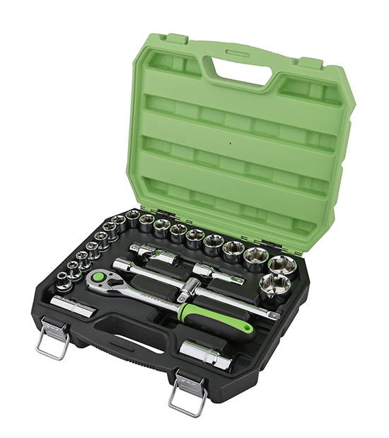 24 Piece 1/2" Drive Socket Set