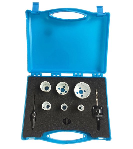 9 Piece Electricians Holesaw Set