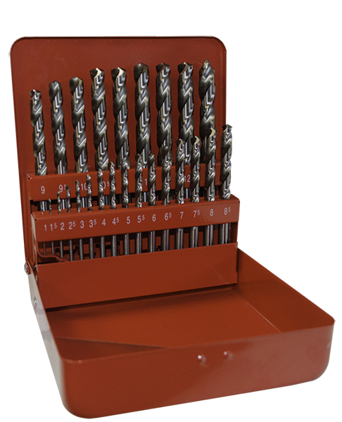 M2 25 Piece Drill Bit Set