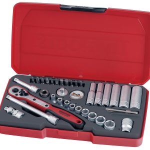 1/4" 36 PIECE DRIVE SOCKET SET
