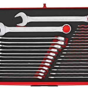 31 PIECE METRIC COMBINATION SPANNER SET