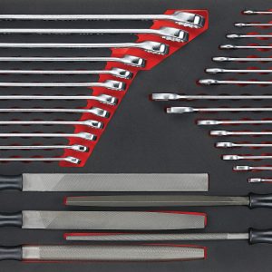 32 PIECE SPANNER & FILE SET