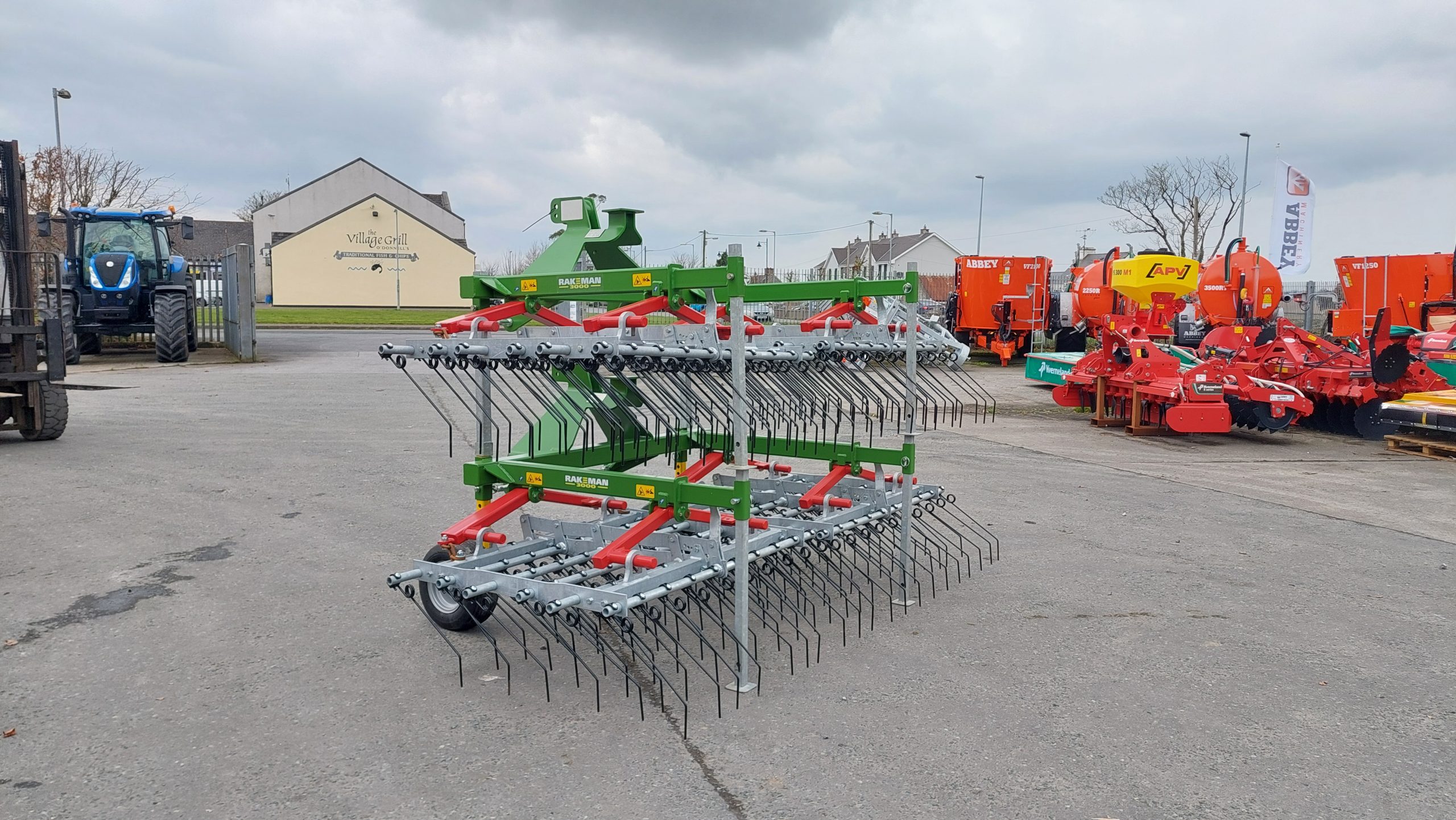 Rakeman 3000 Grass Harrow - Image 3