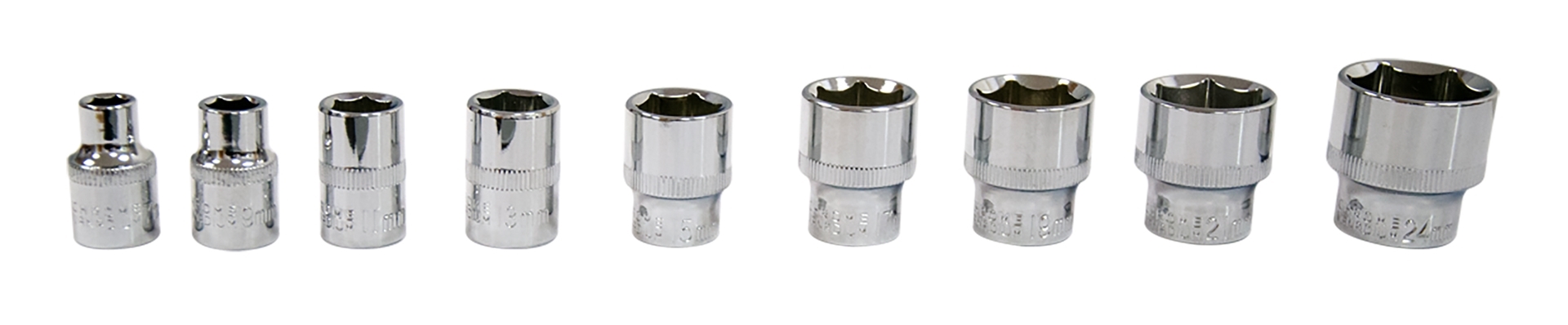 20 Piece 3/8" Drive Socket Set - Image 2