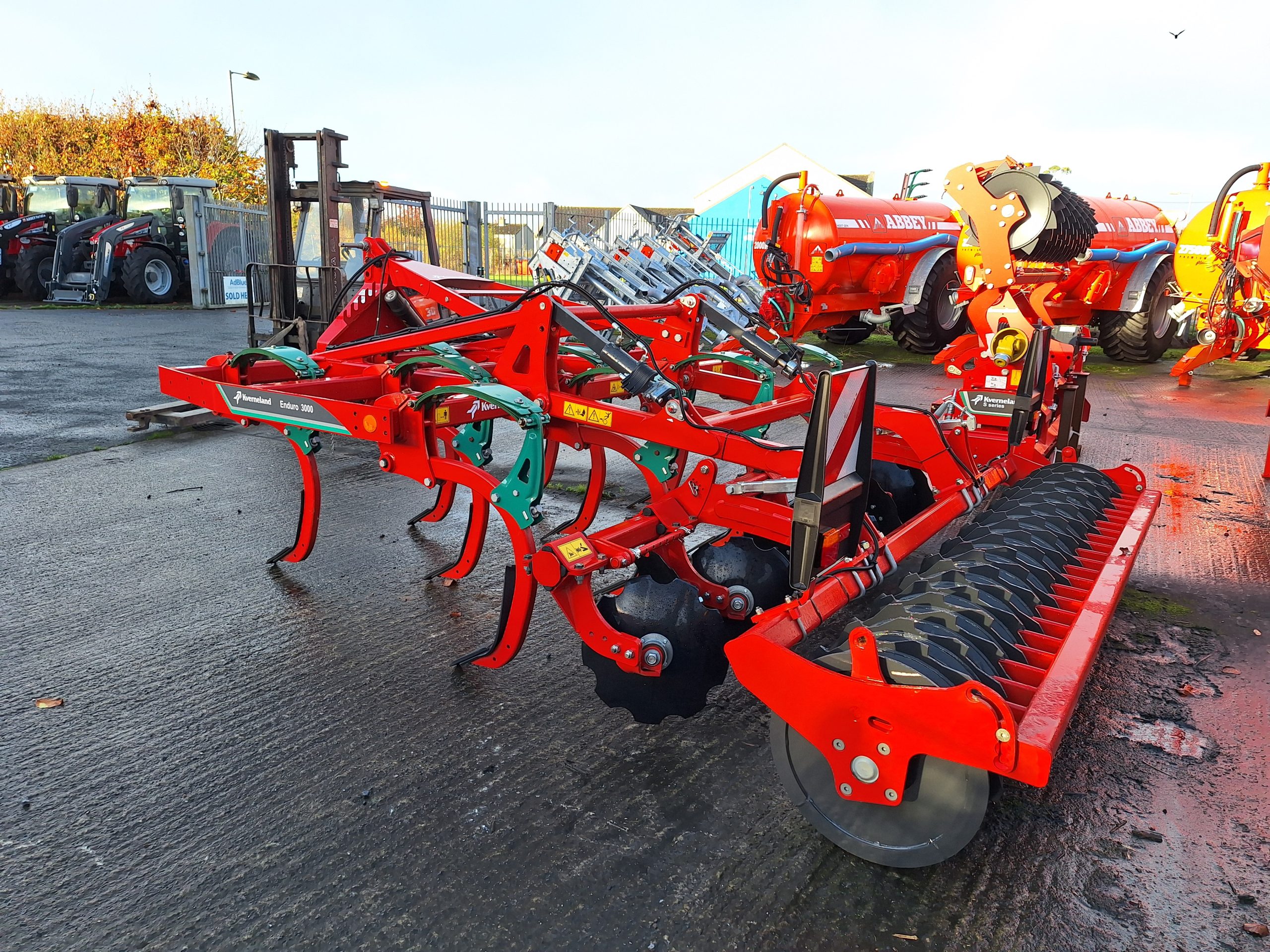Kverneland 3m Enduro 10 legCultivator - Image 2